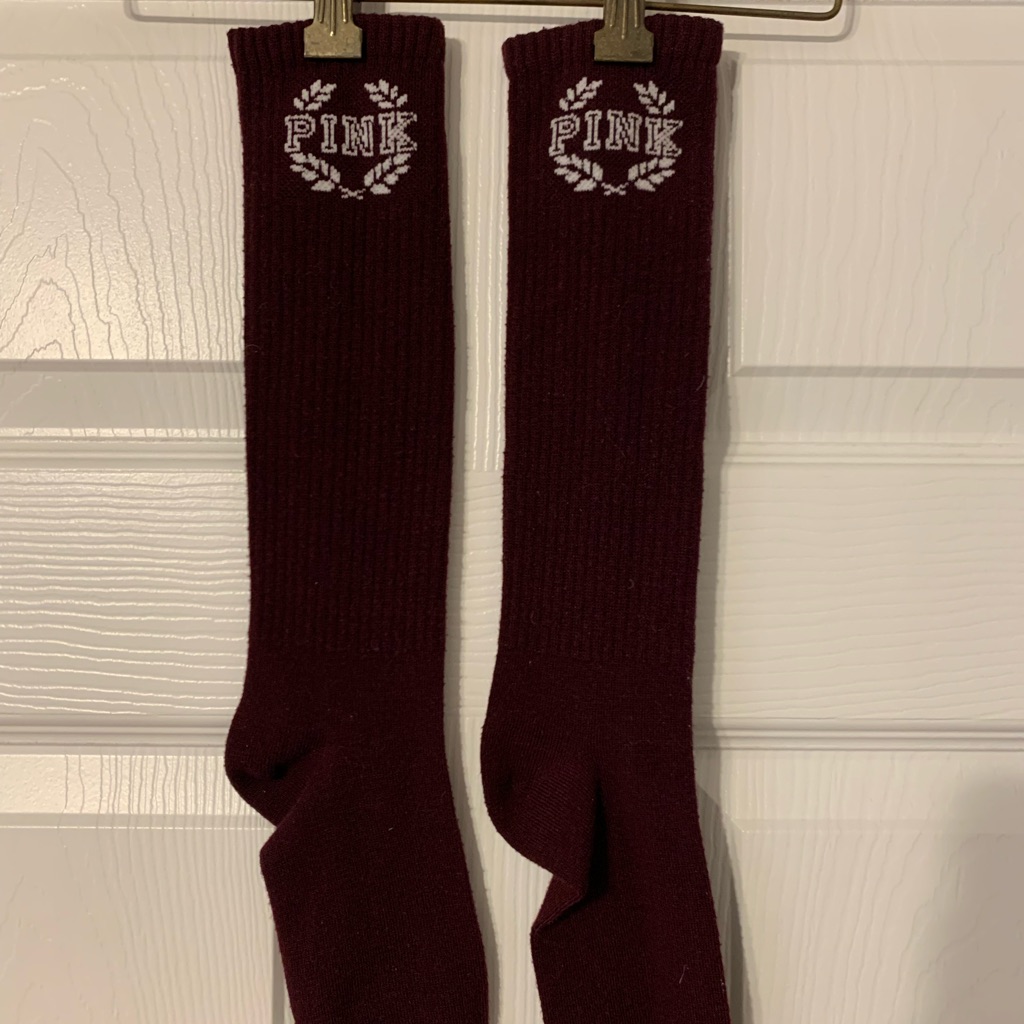 Brand Newpink Victoria Secret Socks